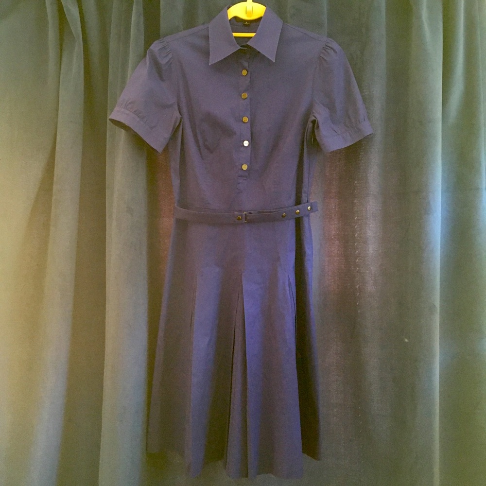 Tahari | Royal Blue Shirtdress